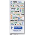 Healthy Words Plus Business Card (3 1/2"x8")